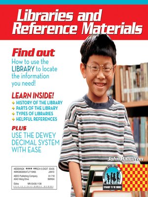 cover image of Libraries and Reference Materials